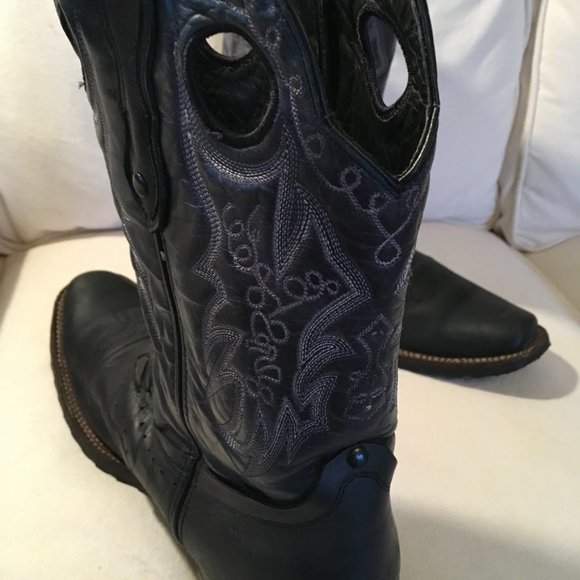 Denver Mountain Leather Western Boots Made In Mexico - Picture 13 of 16